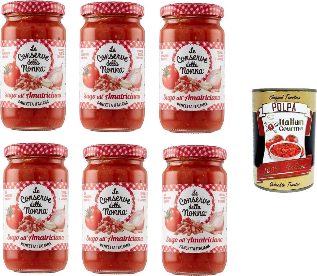 Le Conserve della Nonna- Sugo all'Amatriciana-Sauce 6x Produktbild 