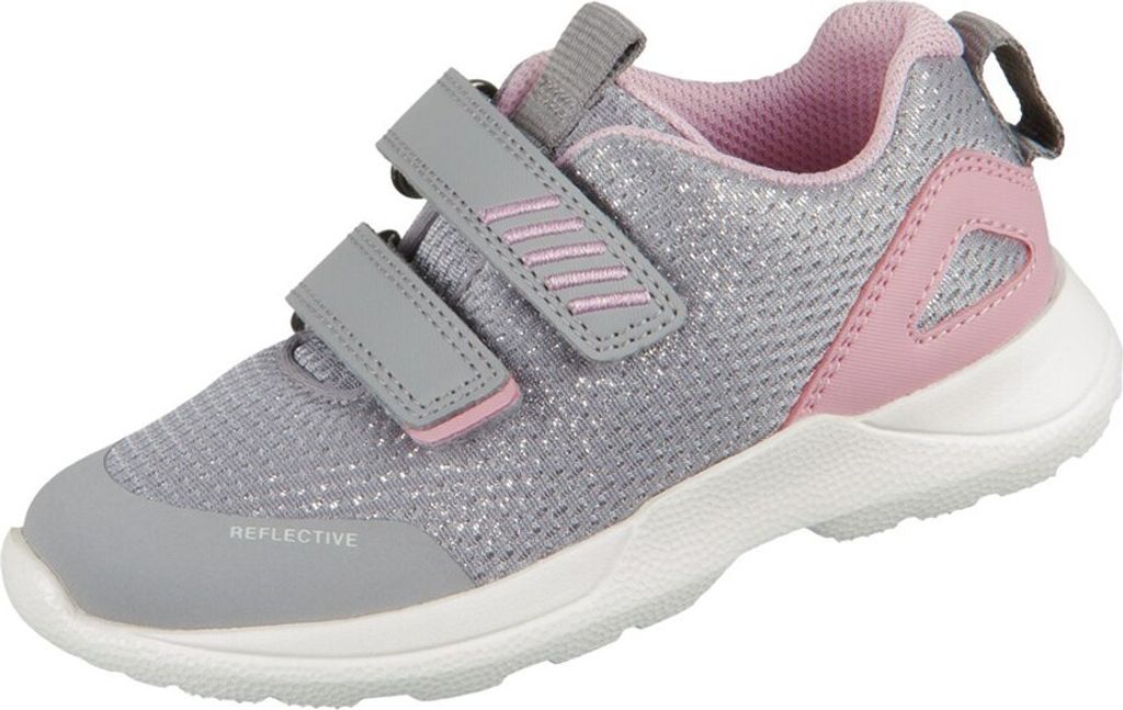 Superfit Sneaker Low RUSH Grau Mädchen