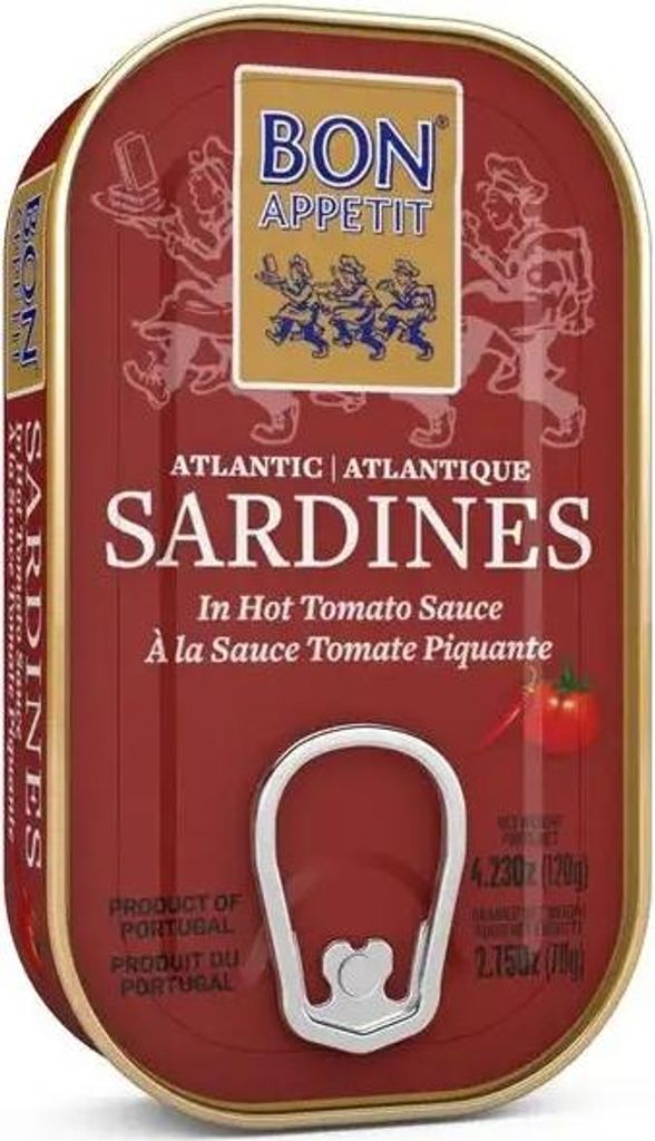 PORTUGIESISCHE SARDINEN IN TOMATEN-CHILI-SAUCE Guten Produktbild 