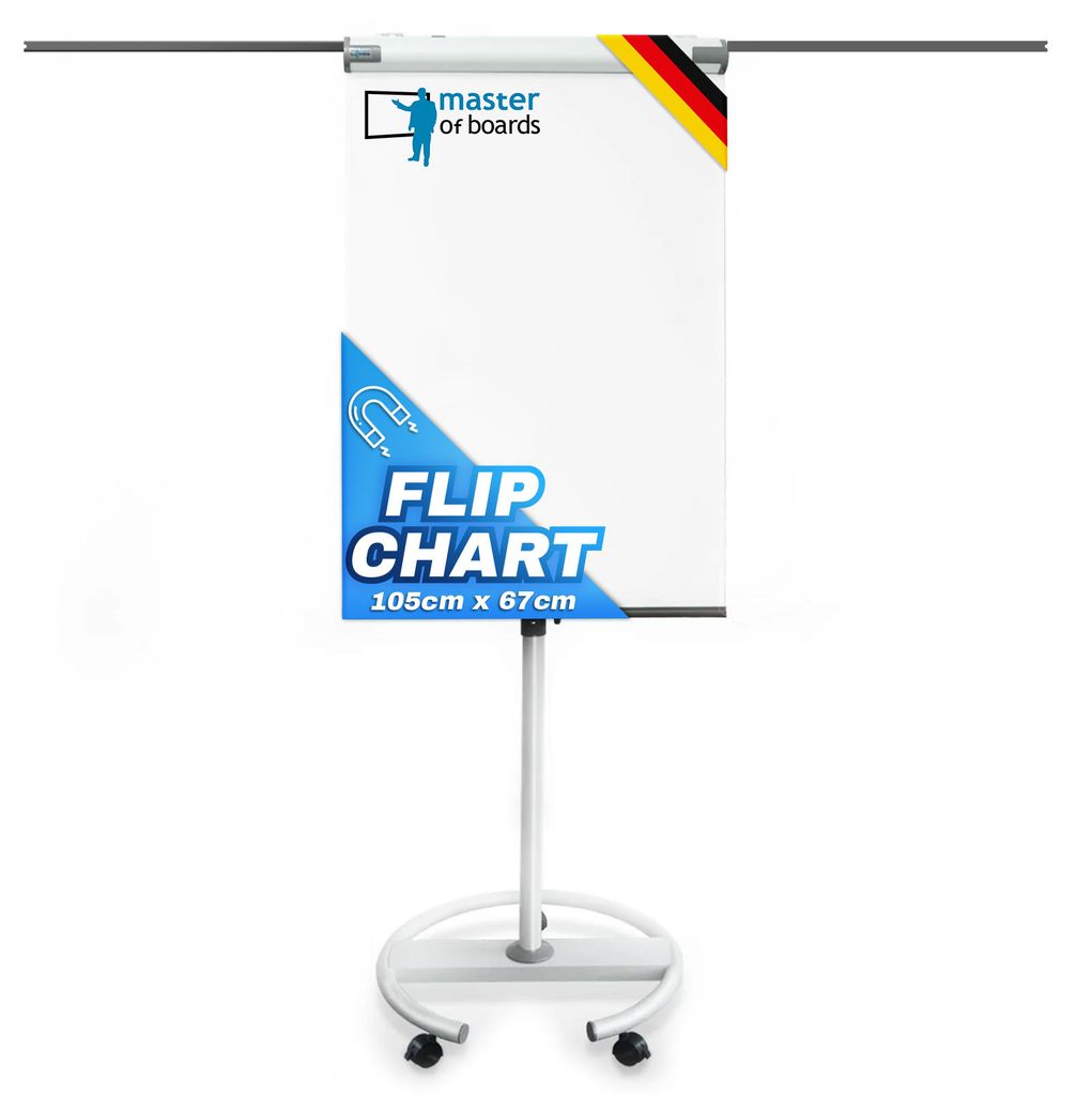 Mobilní flipchart Shark Prémiová válečková základna 2 Obrázek produktu