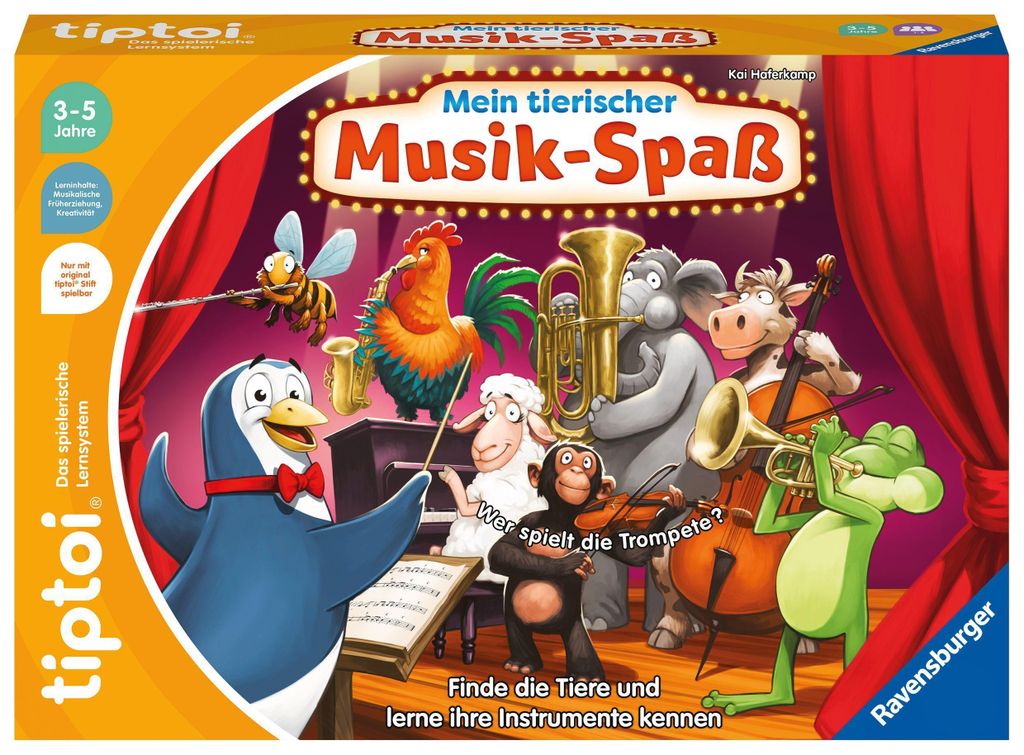 Mein tierischer Musik-Spaß Ravensburger 00169 Produktbild 