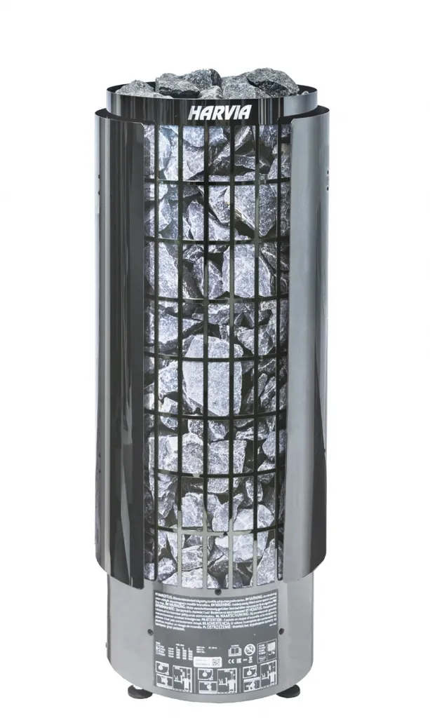 Protégez vos Parois de Sauna : Pare-chaleur Harvia HPC11M Noir Acier