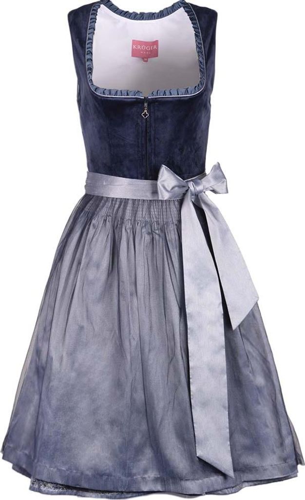 Dirndl Joelina 60cm Länge marine 36 Produktbild 