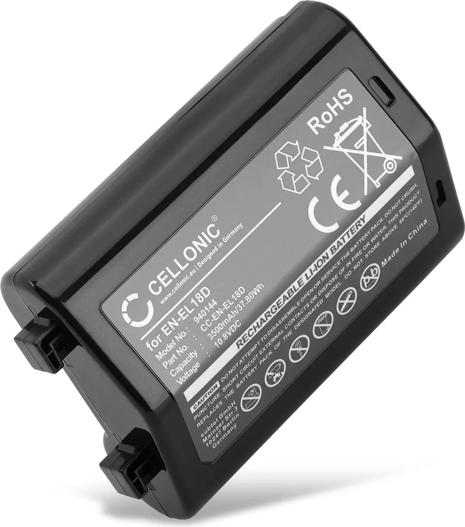 Batteria CELLONIC per Nikon Z9 / D6 - L'Eccellenza dell'Energia 3500mAh
