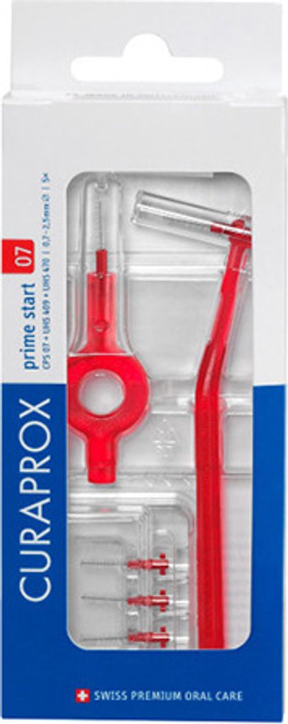 Curaprox CPS 07 Prime Start, CPS 07, 5 sztuk + UHS 409 + Zdjęcie produktu 