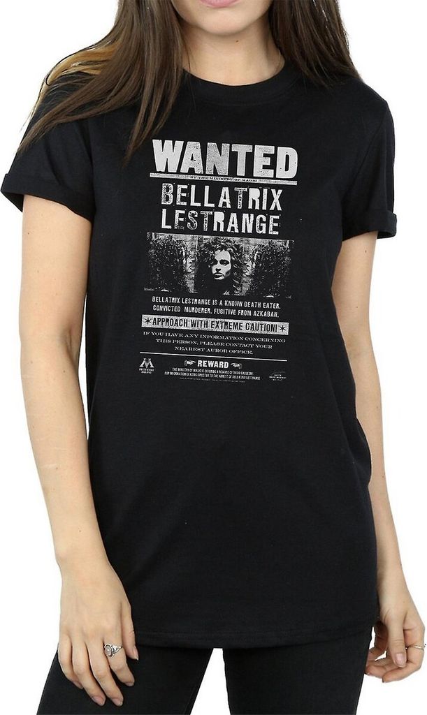 Harry Potter - T-Shirt für Damen BI1531 (XL) (Schwarz)