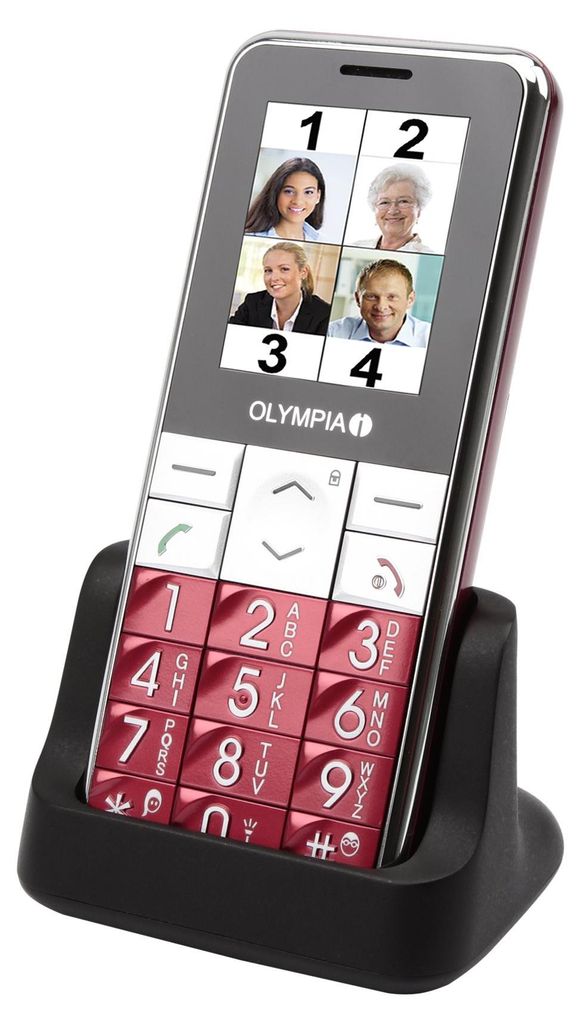Olympia LUX, Na výšku, Dual SIM, 6,1 cm (2.4"), Bluetooth, Obrázek produktu 