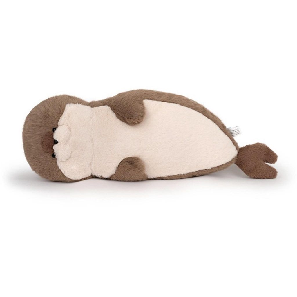 Plüsch Robbe 70 cm – Kuscheltier Robbe Kissen weich Braun Produktbild 