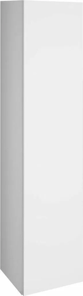 Armoire haute ALTAIR 35x150x31cm blanc : Meuble de rangement compact
