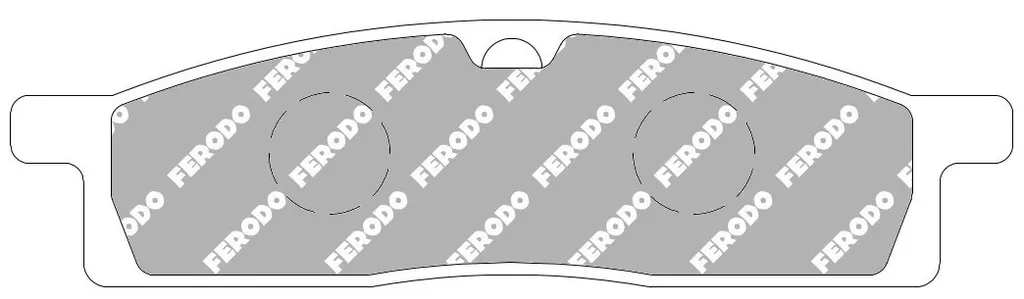 Plaquettes de frein moto FERODO FDB 2015 SG Sinter pour usage intensif