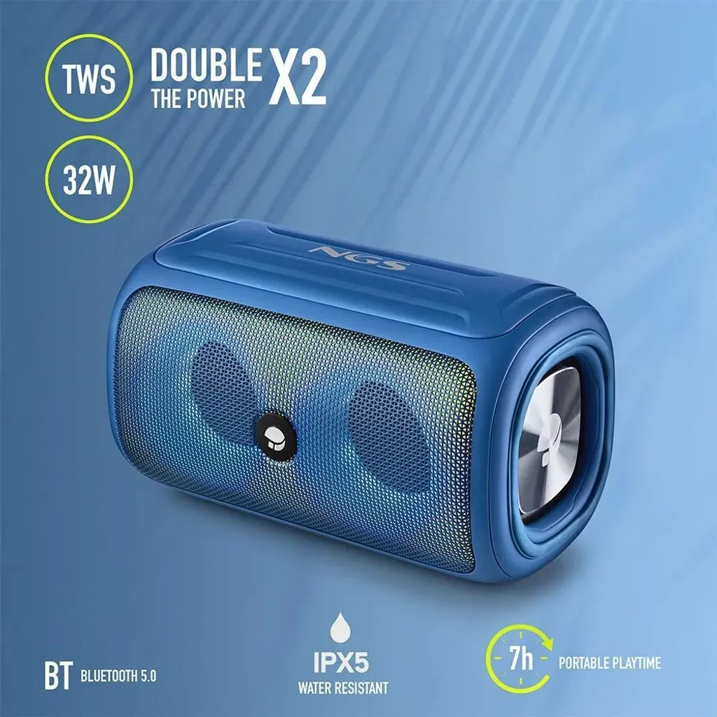 Enceinte NGS Roller Beast 32W Bluetooth avec entrée USB et carte TF - 7