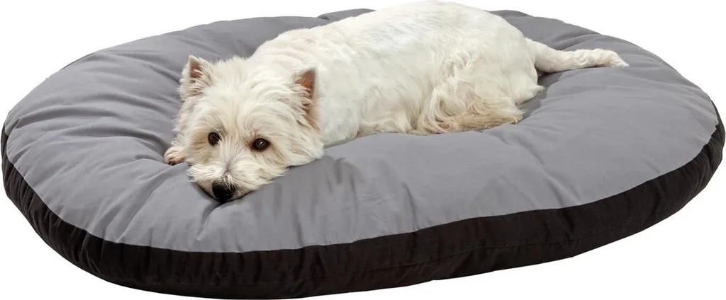 Lit Lavable 95°C pour Chien et Chat - Karlie Oval Doc Bed 50x40