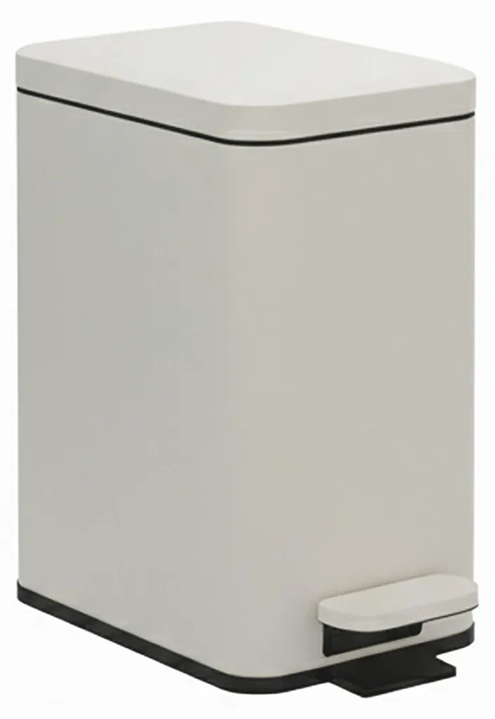 Poubelle de salle de bain 10L mince pour optimiser les petits espaces