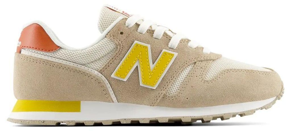 New Balance Damen Sneaker W3734Q8 Beige Wildleder Mesh EVA Alltag Schuhe 373 Serie 37 EU