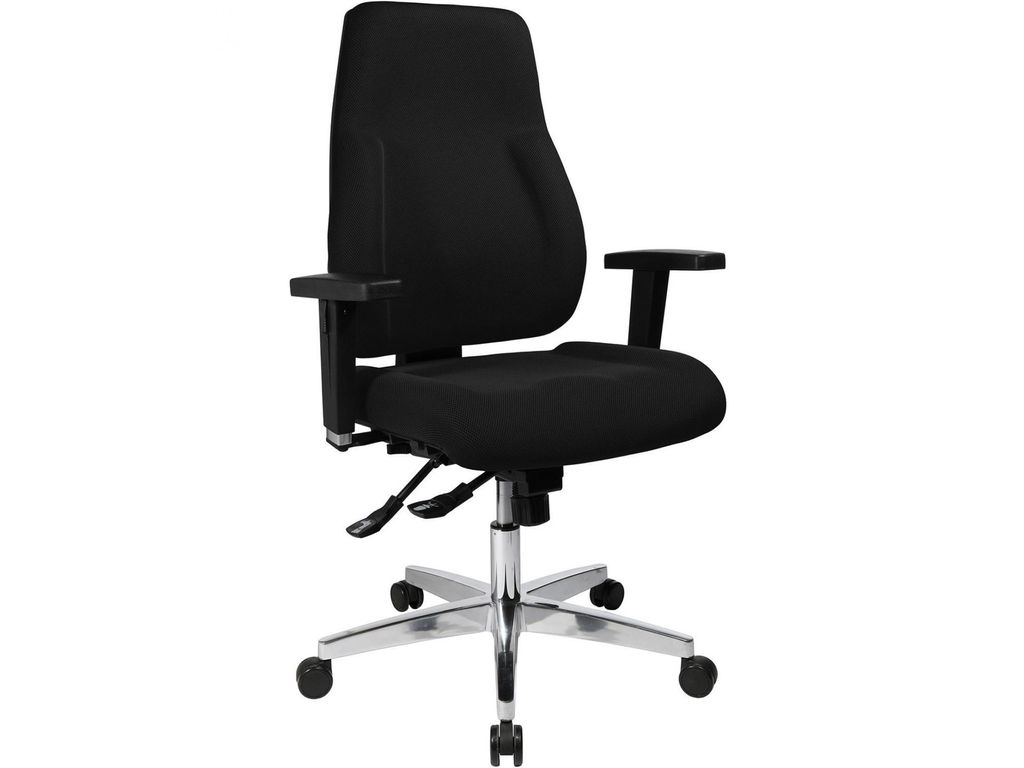 Topstar - Kantoorkruk Top Point P91, zwart | 1 stuk Productafbeelding 