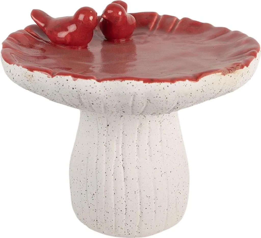 Fungo Clayre & Eef Terracotta 25x21 cm | Complemento d'Arredo Autunnale
