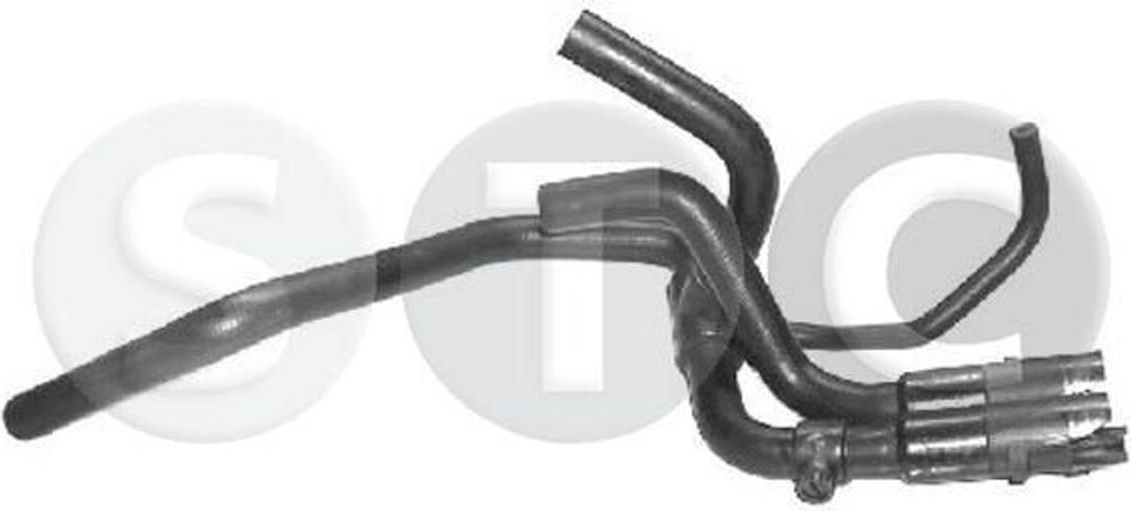 STC Wärmetauscher-Schlauch Heizungsschlauch T408826 für RENAULT LAGUNA I (B56, 556) 0,58kg 580g