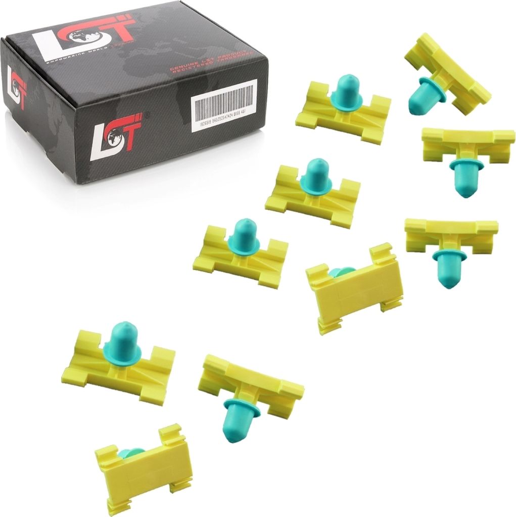 10x ZIERLEISTEN KLAMMER CLIP BEFESTIGUNG für OPEL ASTRA G ZAFIRA A 90590995