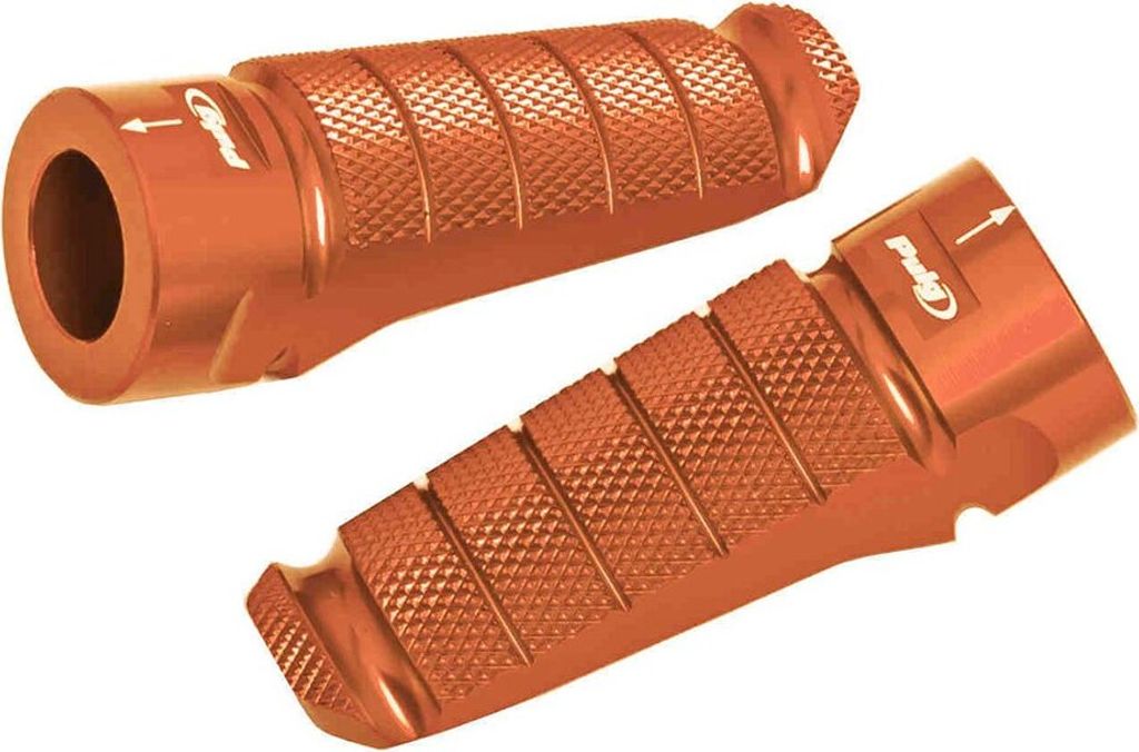 Puig Racing Fußrasten Orange  Orange One Size Produktbild 