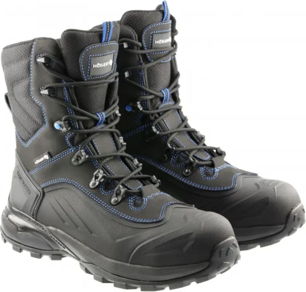 Högert Arbeitsstiefel S3L SR schwarz "Greven" 46