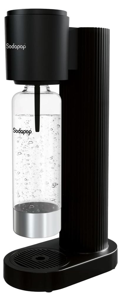 Sodapop Wassersprudler Cooper Pro Schwarz inkl. 1x Produktbild 