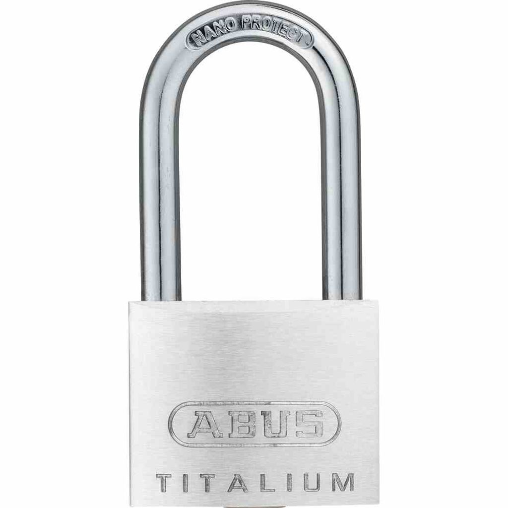 ABUS Vorhangschloss TITALIUM 64TI Verschiedenschließend 40 mm, Bügelhöhe 40 mm
