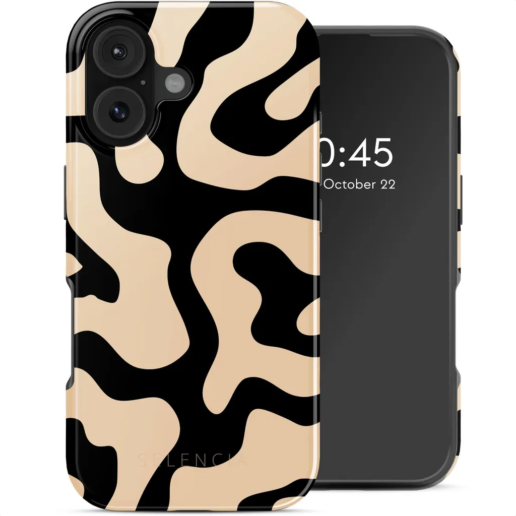 Selencia Vivid Backcover MagSafe iPhone 17 Art Wave Nero | Acquista Online
