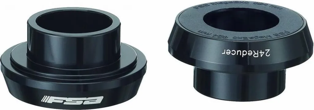 Adaptateur de Pédalier FSA pour Axe 24mm MegaExo sur Boîtier PF30 Noir