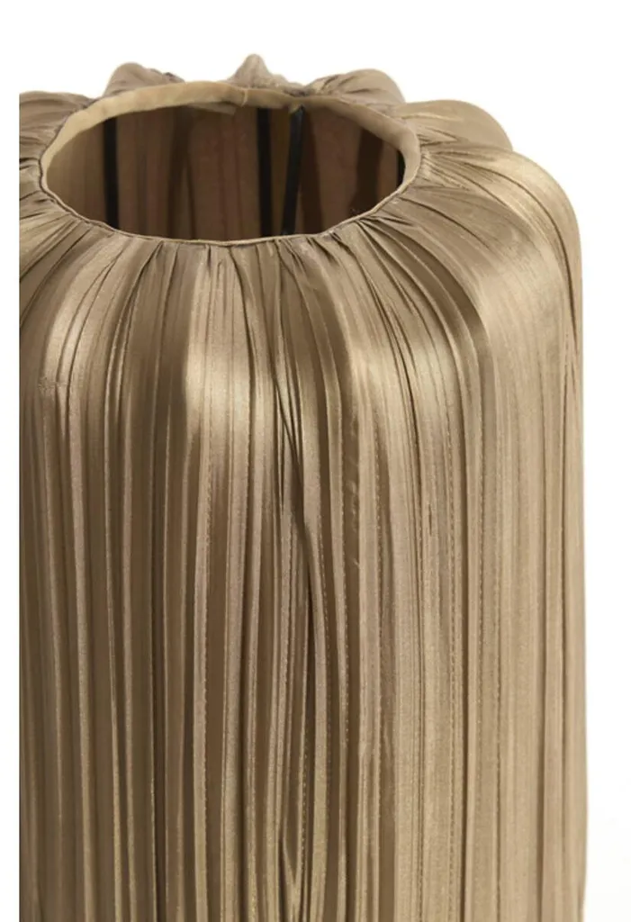 Abat-jour E27 textile bronze marron Farol pour lampe de salon et table