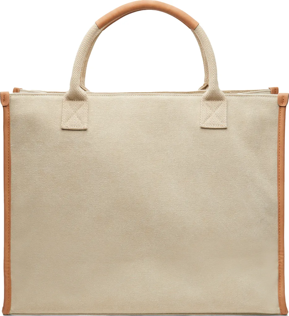 Tote Bag Vinga Bosler Beige XD722 - Borsa Shopping Canvas Riciclato