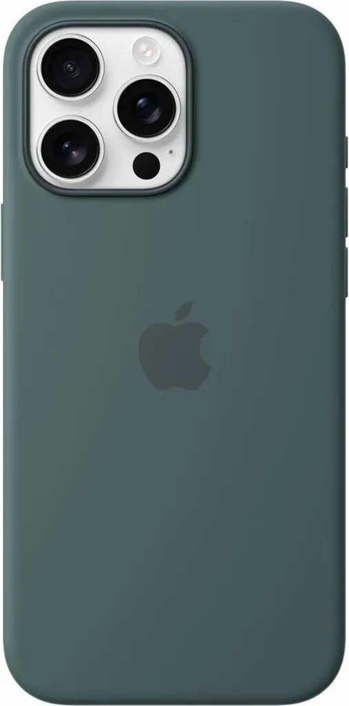 Apple Custodia MagSafe in silicone per iPhone 16 Pro Max - Verde lago