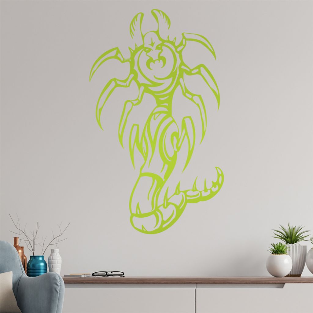 Killer Insekt Wandtattoo in 6 Größen - Wandaufkleber Wall Sticker - Dekoration, Küche, Wohnzimmer, Schlafzimmer, Badezimmer