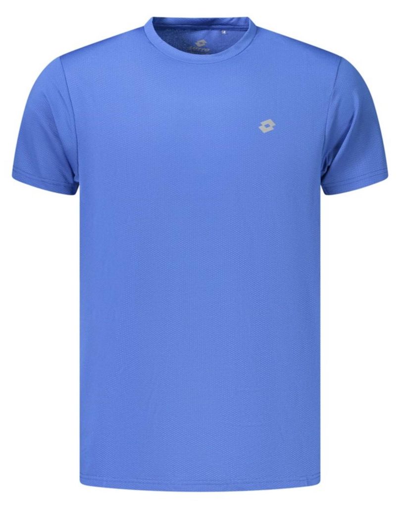 Hochwertiges Herren Kurzarm-T-Shirt in Blau mit Dry Tech Technologie