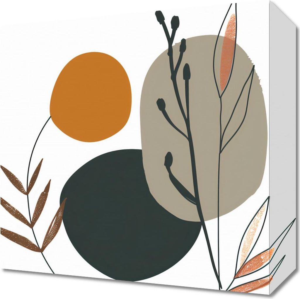 Bild 30x30cm Poetische Komposition