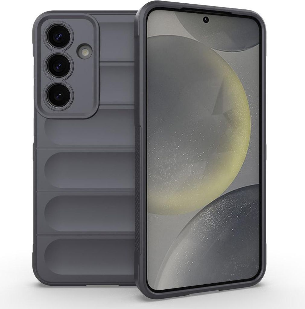Samsung Galaxy S25 Hülle - Coverup Hands-On Rugged Back Cover - Grau