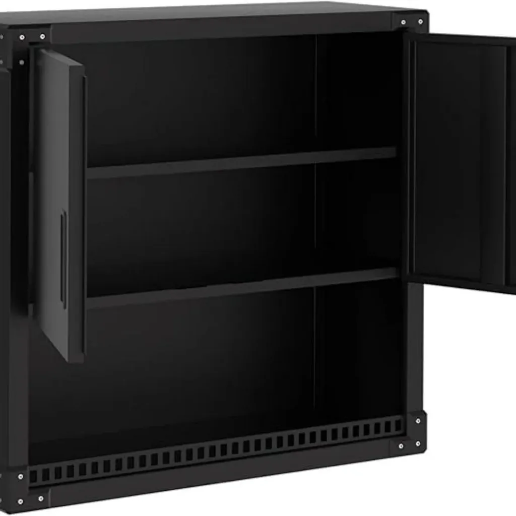 Armoire de cuisine murale inox 1m robuste et facile à monter soi-même