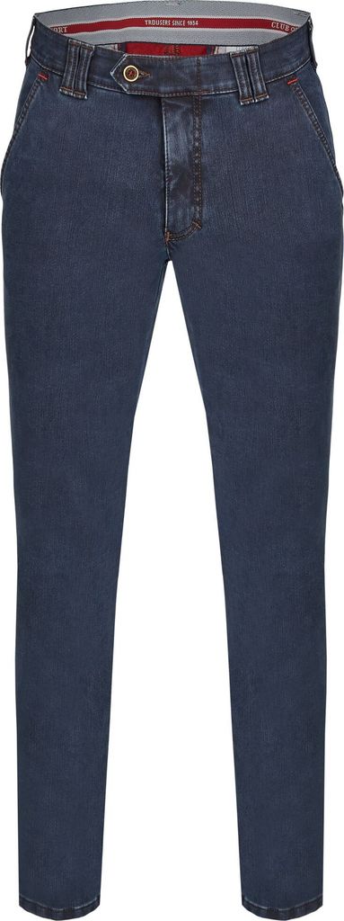 Club of Comfort - Herren Chino Hose in Anthrazit oder Blau, Garvey (6822), Größe:26, Farbe:Dunkelblau (40)