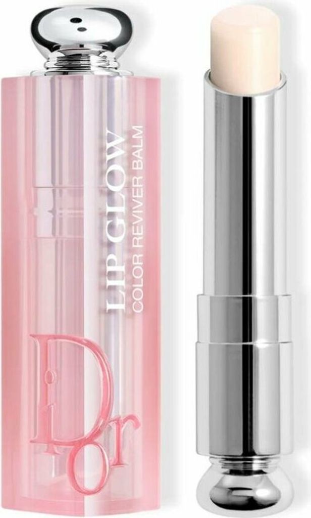 Dior Addict Lip Glow, Lippenbalsam, Farblos, Unisex, Jeder Hauttyp, Kirschkernöl, Feuchtigkeitsspendend, Wiederbelebung