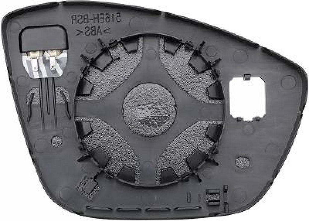 DIEDERICHS Spiegelglas Außenspiegel Links für OPEL Corsa F Beheizbar Konvex 4228025