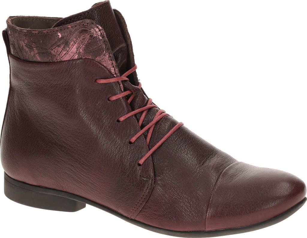 Think GUAD 2 Damen Stiefeletten - elegante Stiefelette rot Elegant NEU