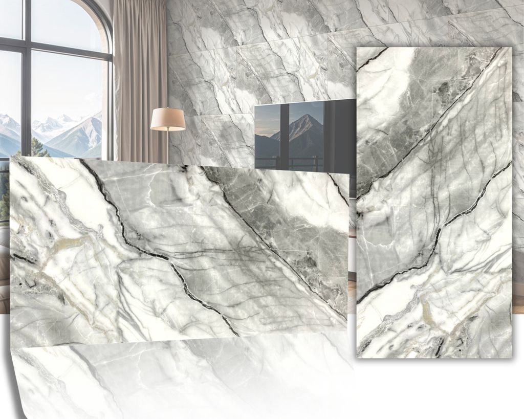 0,72m² Pannelli di rivestimento in PVC effetto marmo | Immagine del prodotto 