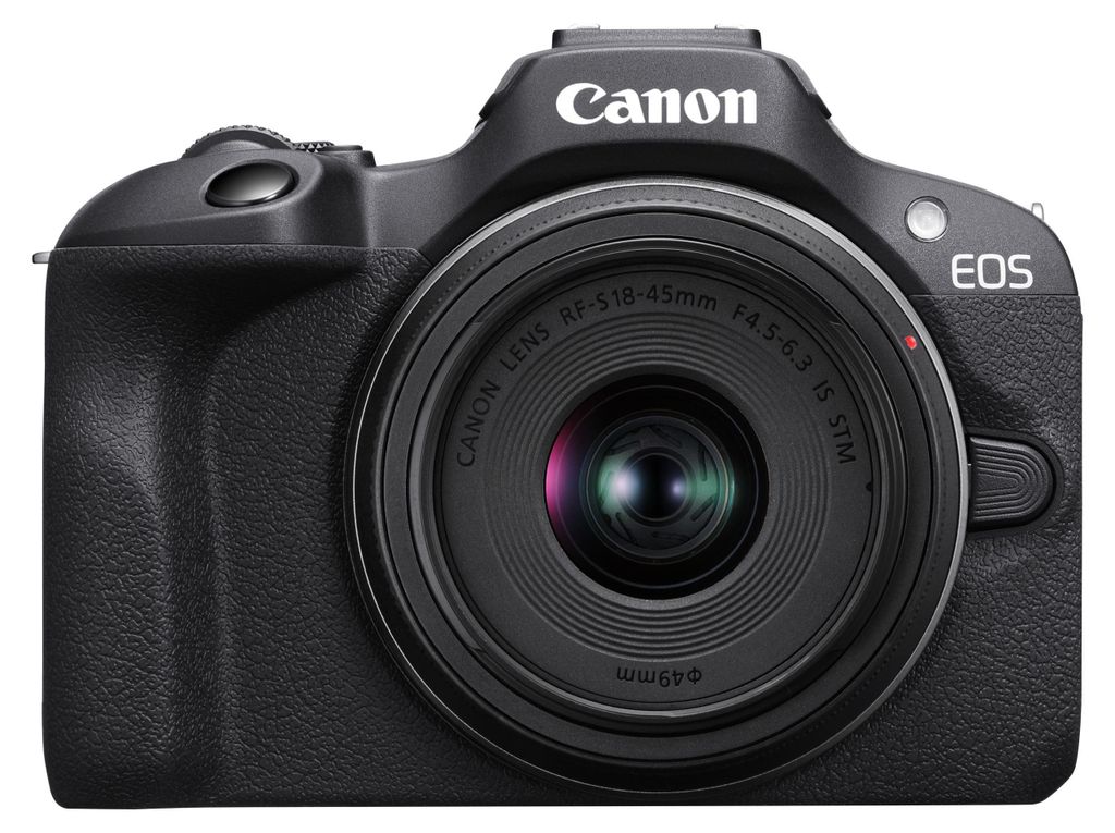 Canon EOS R100 + RF-S 18-45mm F4.5-6.3 IS STM Kit, 24,1 MP, Produktbild 