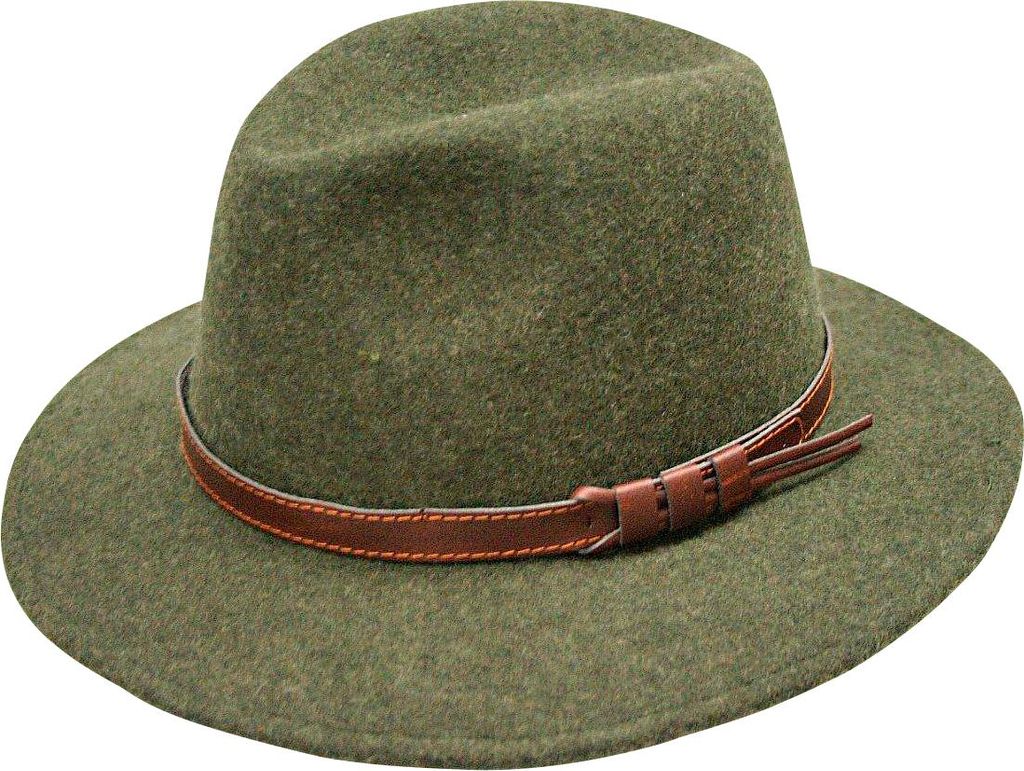 Faustmann Lodenhut Montana Uni (Oliv) Größe 61