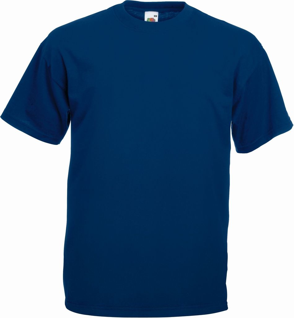 T-Shirt | Fruit of the Loom (FOL61036), Farbe:navy, Größe:XXXL