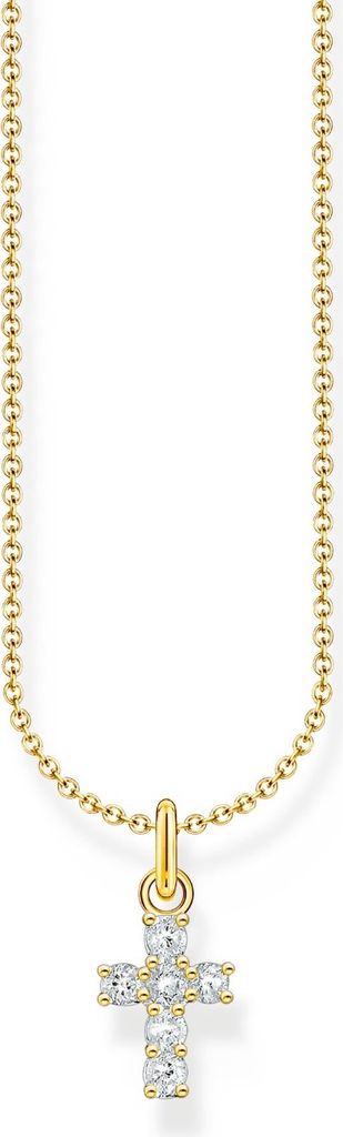 Thomas Sabo KE2226-414-14-L45V Vergoldete Kette mit Kreuz Produktbild 2