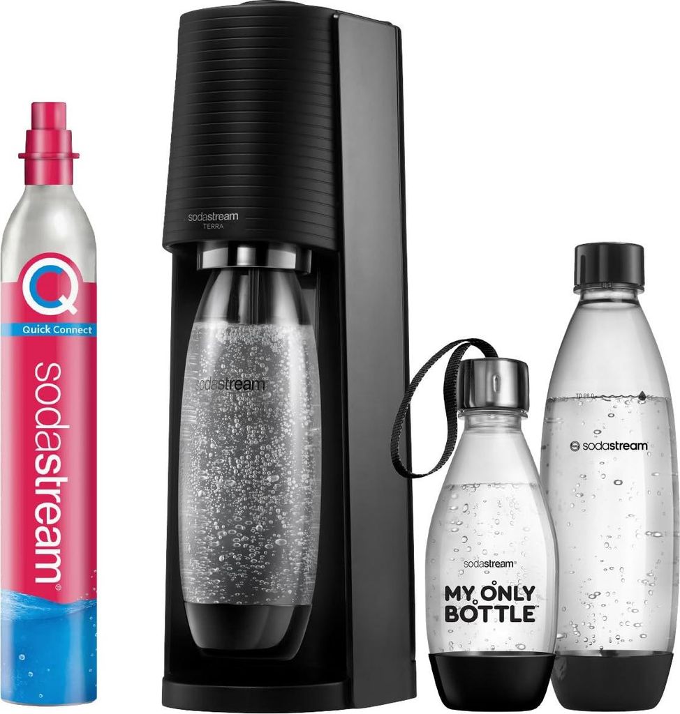 SodaStream Wassersprudler Terra Vorteilspack inkl. 3 Produktbild 