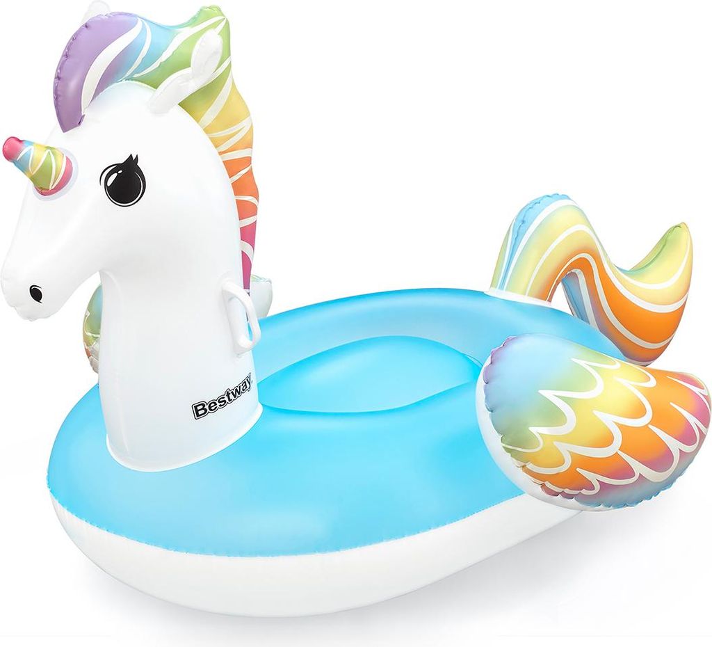 Bestway® Schwimmtier Fantasy Unicorn™ 155 x 119 cm Produktbild 