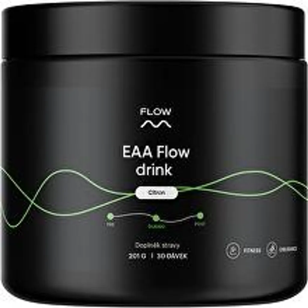 EAA Flow Citron - Acides Aminés Essentiels Sans Sucre - Format 30 Doses