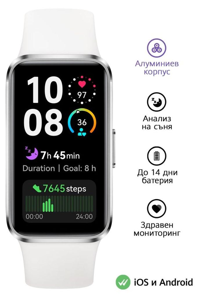 Huawei Band 10, Opaska do monitorowania aktywności, 3,73 cm Zdjęcie produktu 