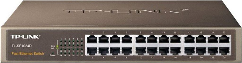 Switch / FE / 24-Port / 1HE / 13 Zoll rackmountfähig / aus Produktbild 